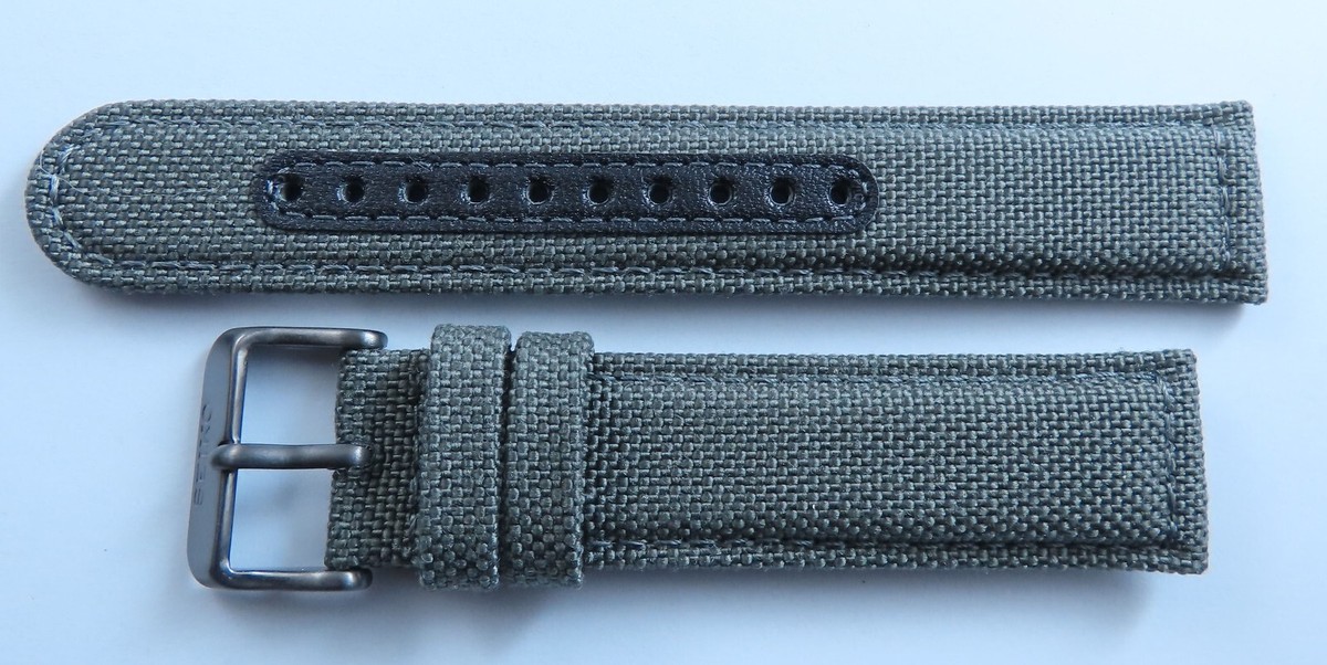 NEW GENUINE JAPAN SEIKO 21MM ARMY MEN WATCH STRAP FREE SHIPPING