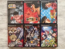 SONY PS2 Hajime no Ippo  & Elemental Gelade & Soul Eater & Ueki no Housoku set