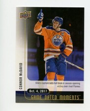 2017-18 Upper Deck Game Dated Moments Hockey Cards 10