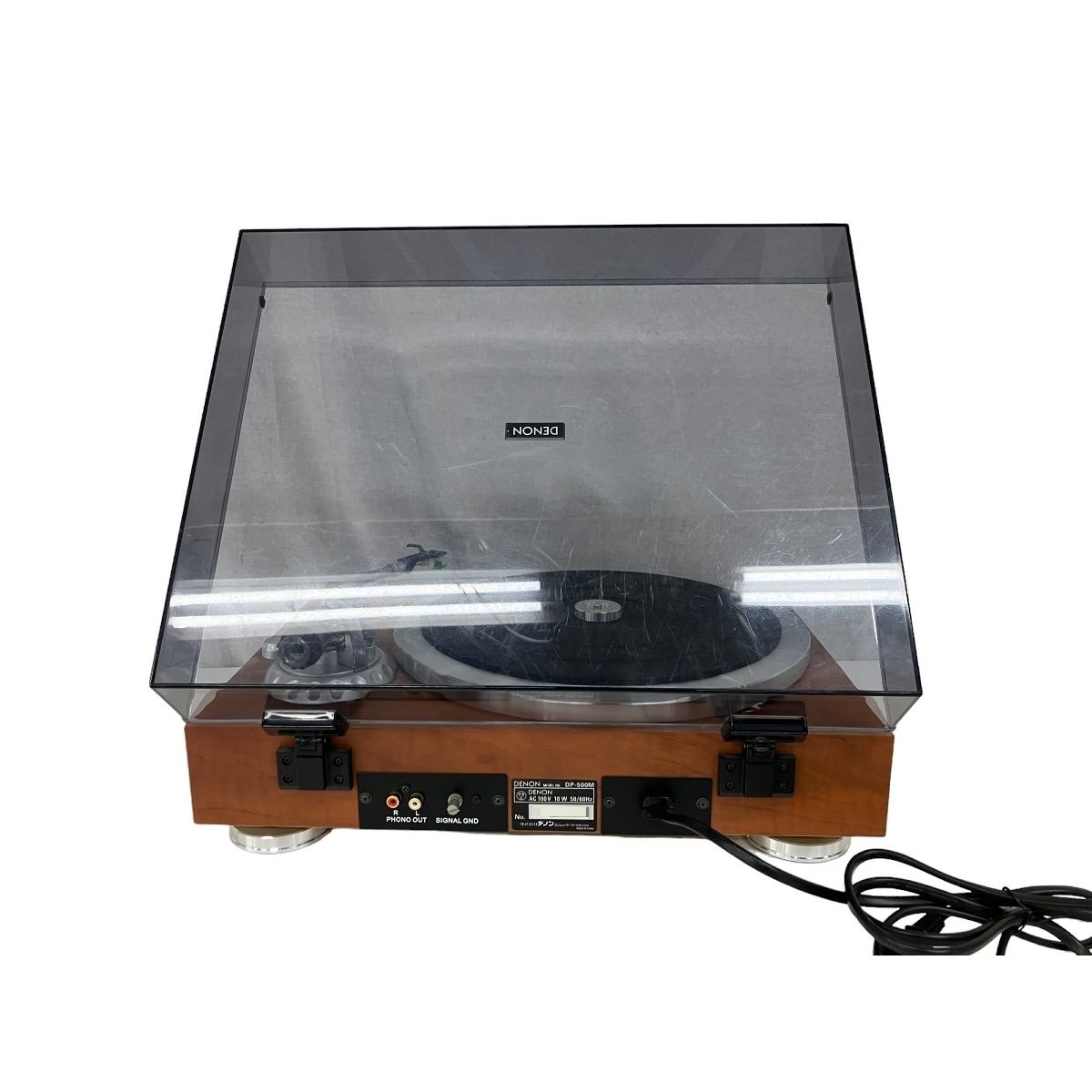 DENON DP-500M Direct Drive Turntable Brown Good | eBay