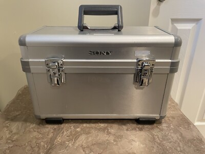 Sony Aluminium Hard Camera Carrying Case - Silver (LCH-HCE) | eBay