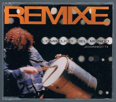 JOVANOTTI LORENZO L'OMBELICO DEL MONDO REMIXE CD SINGOLO SINGLE cds 