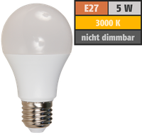 Led GlüHlampe Mcshine, E27, 5W, 450Lm, 240°, 3000K, Warmweiß, Ø60X109Mm E27 - 23