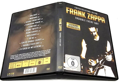 Frank Zappa Trouble Every Day DVD Limited Collector's Edition