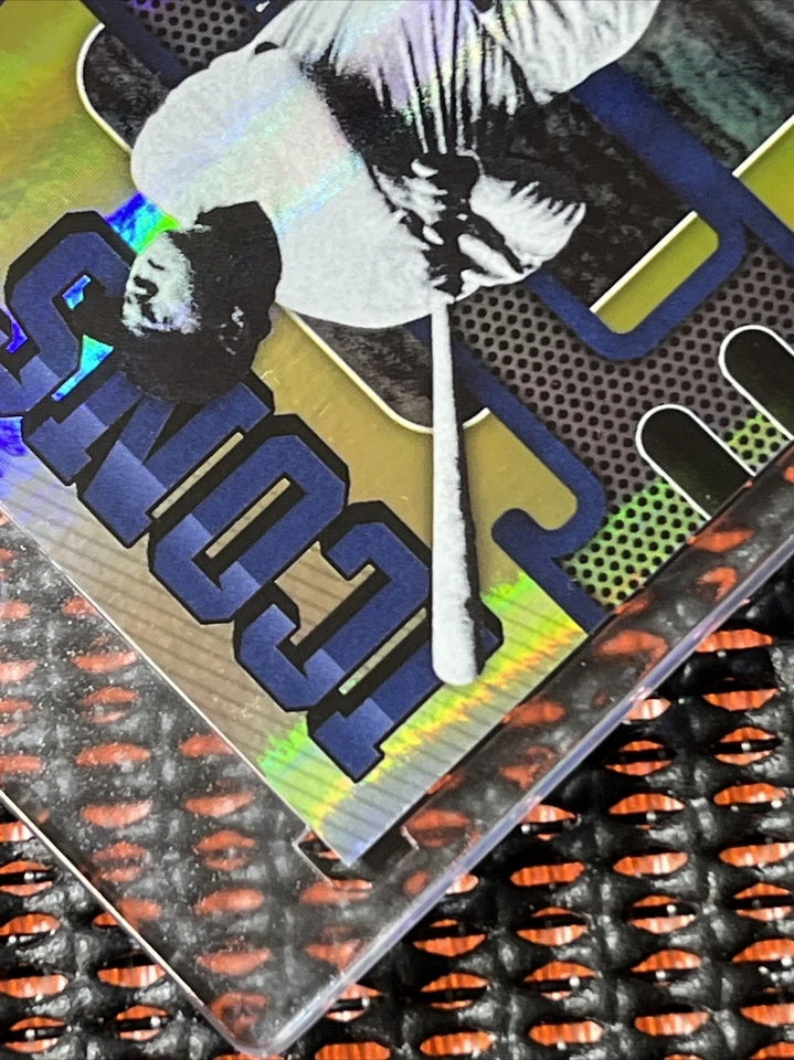 BABE RUTH 2021 PANINI ABSOLUTE ICONS SPECTRUM #I-1 Gold /25 INSERT SSP VARIATION - Image 4 of 4