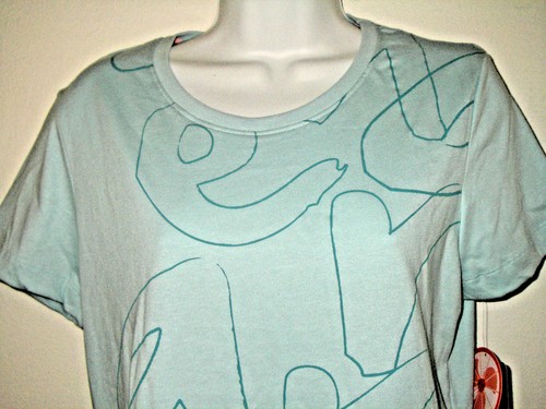 NUEVO CON ETIQUETAS CAMISETA SEMI AJUSTADA MUJER UNDER ARMOUR 1234376 495 HG SCRIBBLE ENTRENAMIENTO EQUIPO  - Imagen 2 de 4