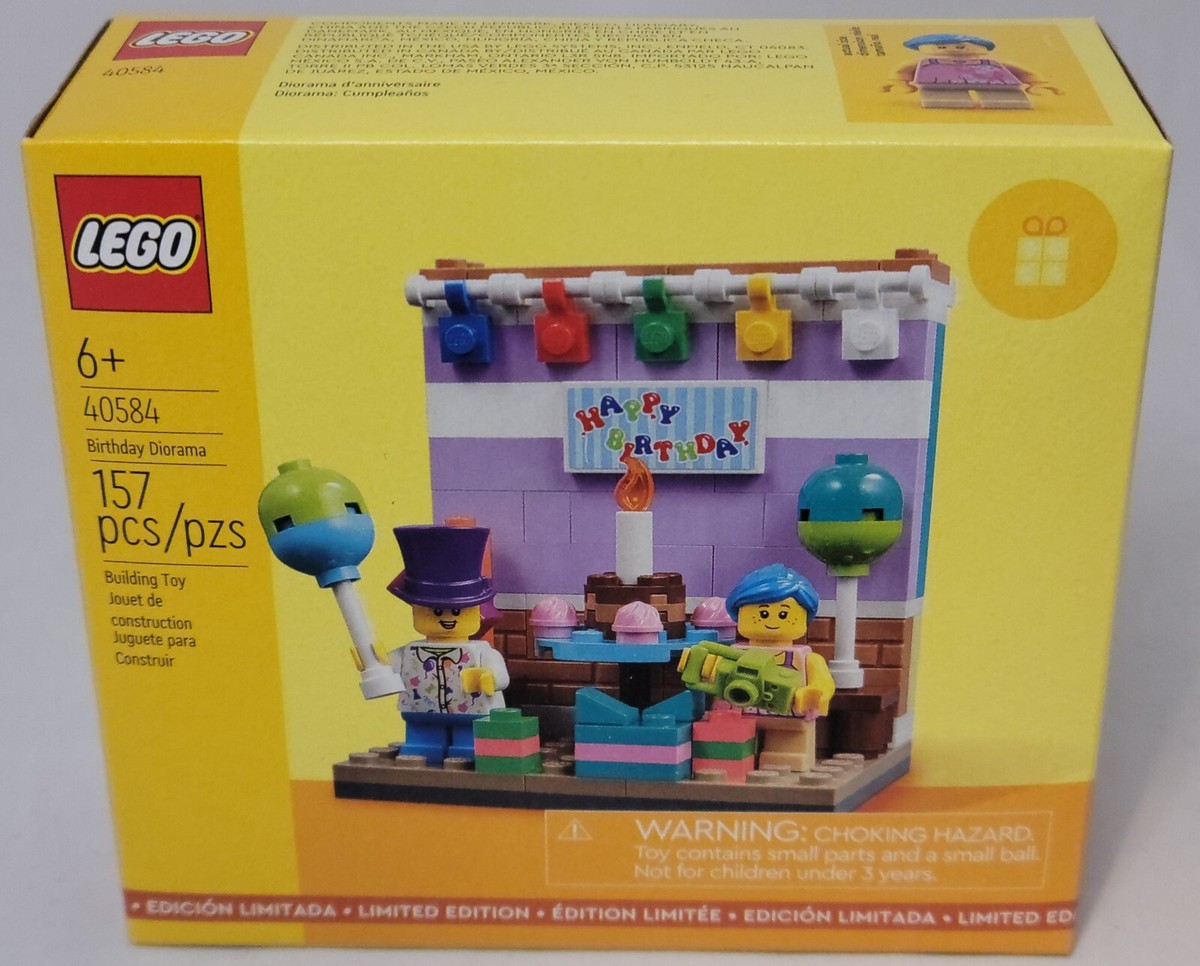 LEGO 40584 Birthday Diorama 2023 GWP Limited Edition Store