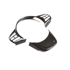 Carbon Fiber Interior Steering Wheel Cover Trim For Toyota Supra A90 2019-2022 Carbon Fiber Interior Steering Wheel Cover Trim For Toyota Supra A90 2019-2022