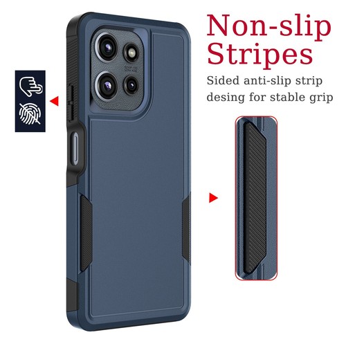 Coque antichoc pour Motorola Moto G 5G 2025 2024 2023 + vitre écran - Photo 56 sur 58