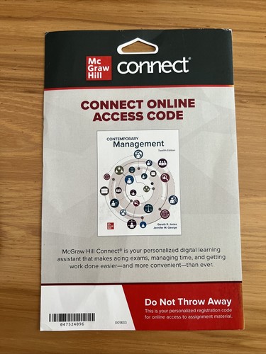 mcgraw-hill connect code | eBay