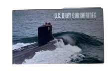 U.S. PRESTIGE BOOKLET AIC092 1999 U.S. NAVY SUBMARINES 2 PANES 5 EACH STAMPS