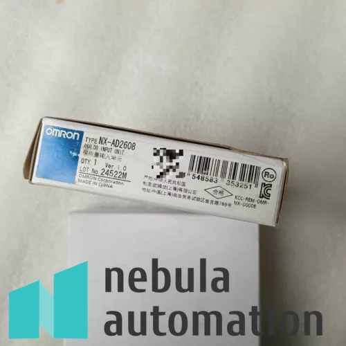 1PCS NEW SEALED OMRON NX-AD2608 ANALOG INPUT UNIT
