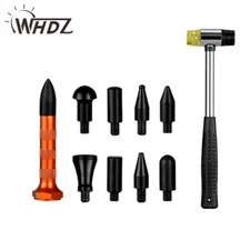 WHDZ Car Dent Repair Hammer Kits Paintless Tools Metal 9 pcs Heads Auto Body