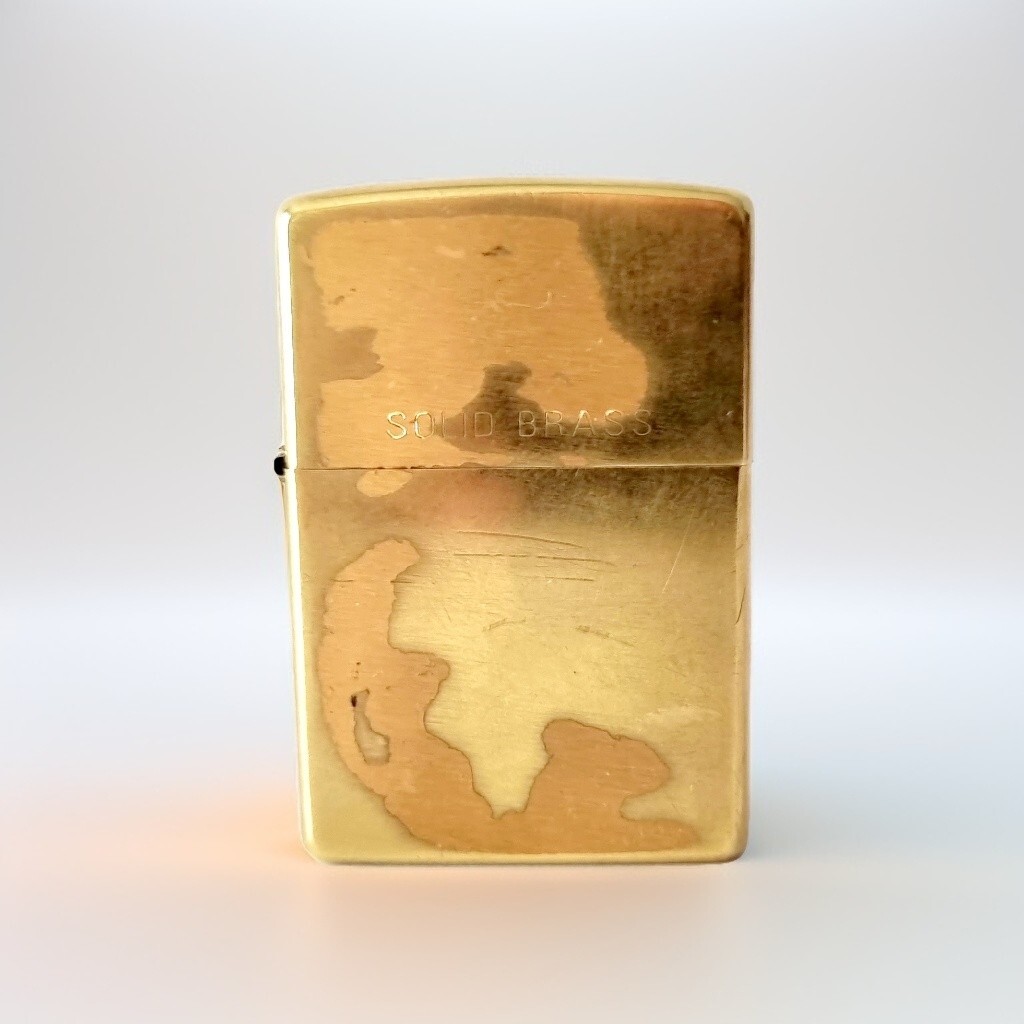 Zippo Lighter Vintage J XV Solid Brass Collectible Zippo Lighter RARE Zippo Lighter Vintage J XV Solid Brass Collectible Zippo Lighter RARE