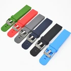 22mm Silicone Rubber Band Watch Strap Motorola Moto360 2 Samsung Gear2 R380-R382