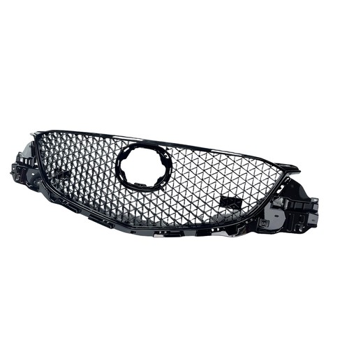 Kit de parrilla de parachoques delantero para Mazda CX5 2013-2016 2014 estilo panal negro - Imagen 4 de 8