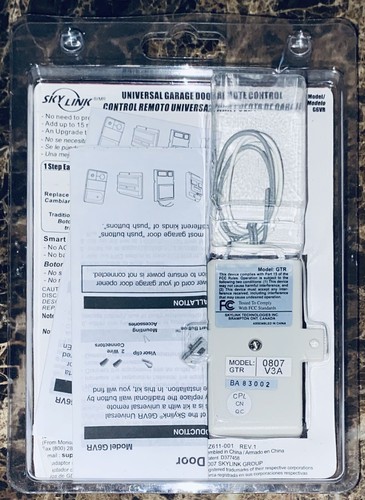 Skylink Group Universal Garage Door Remote Control GBRV GB-318 NEW - Picture 2 of 2