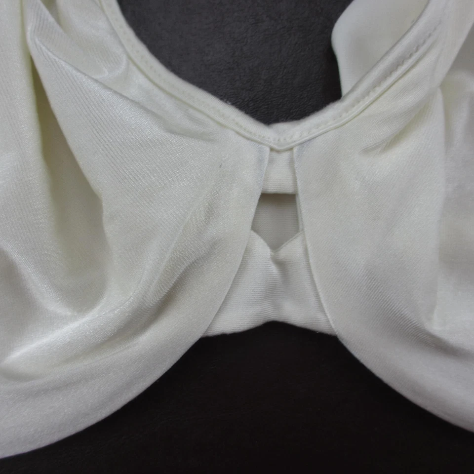 Sujetador Lilyette 36DD blanco con aros cierre ajustable trasero Foto 3 de 4