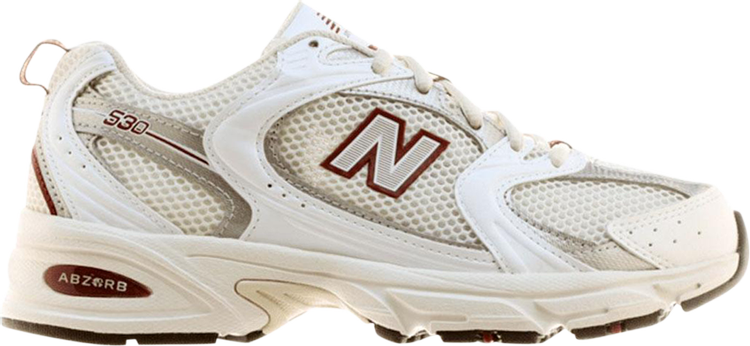 New Balance 530 Sneakers in Sea Salt & Mercury Red - MR530SZ - Fast Shipping-image