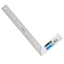 BlueSpot Engineers Right Angle Polished Try Steel Machinist Square 12" 300mm