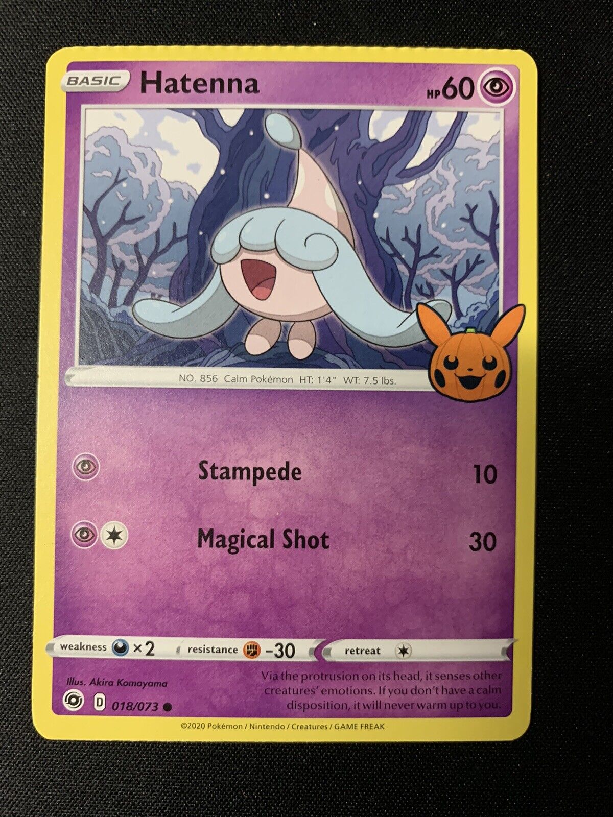 Pokemon Trading Card Game S4a 253/190 S Hatenna (Rank A)