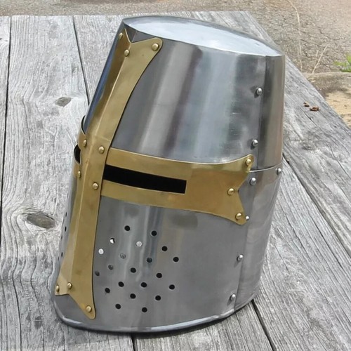 Shiv Shakti Enterprises Casque Médiéval Romain Centurion Gaulois Spartiate Chevalier Grec Croisé De Pain De Sucre Par Shiv Shakti Enterprises