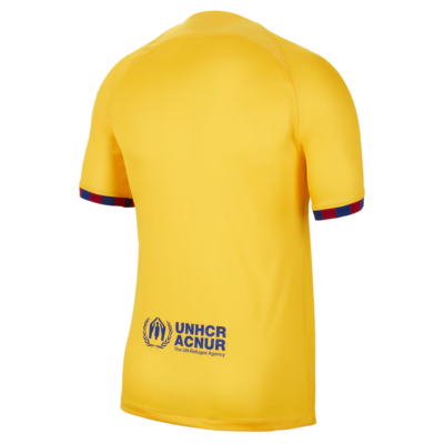 NEW Barcelona Nike 2022/23 Stadium Replica Jersey - Yellow - FREE