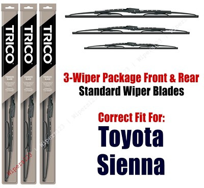 For 2006-2012 Toyota RAV4 Windshield Wiper Blades 2 Pack Michelin Stealth Ultra 24 17 Inch Size
