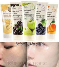 Ekel Peeling Exfoliates Gel 180ml/Moisturizes,Brightens/K-Beauty Holic