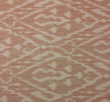 BALLARD DESIGNS FELICITY PETAL SUNBRELLA PINK IKAT OUTDOOR INDOOR FABRIC BY YARD