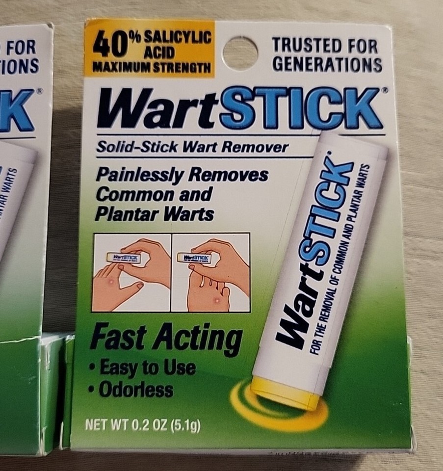 2 Wart Stick SolidStick Wart Remover 0.2oz 83467249007 eBay