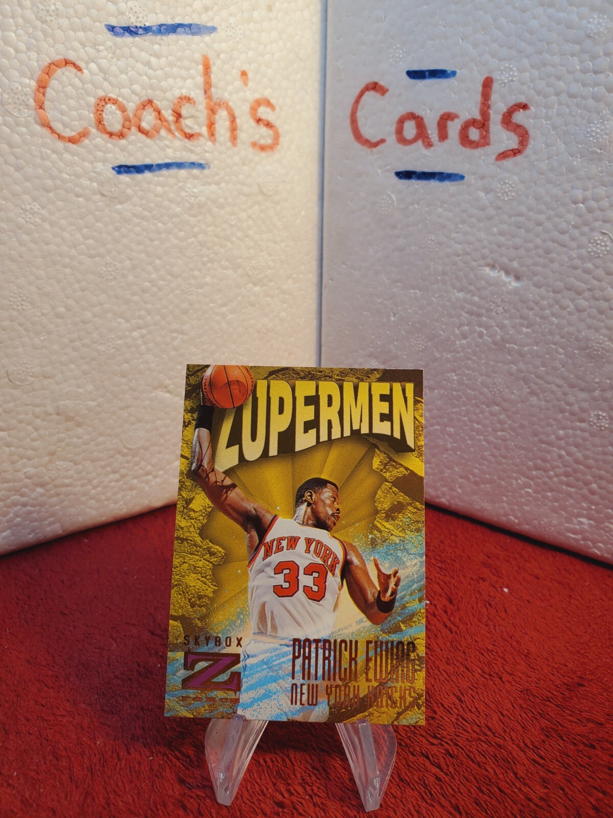 1997 SkyBox ZUPERMEN Patrick Ewing #171 New York Knicks HOF