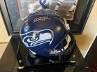 Richard Sherman Earl Thomas Full Size Replica Signed Helmet - Seattle Seahawks
