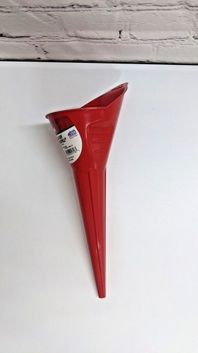 2 Pack Car Engine Oil Funnel Multipurpose Long Stem Plastic Funnel Transmission - Picture 2 of 8