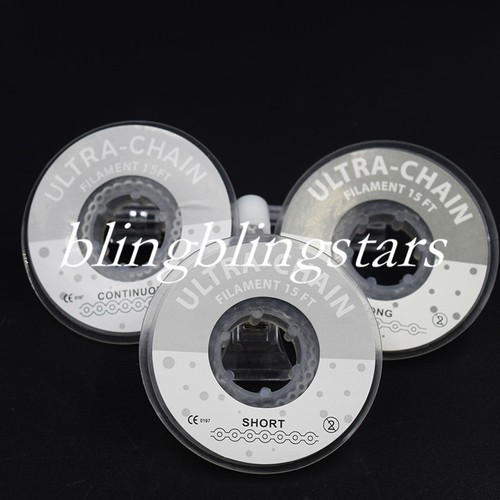 Dental Orthodontic Elastic Power Chain Rubber Band Long/Short/Continuous Grey - Picture 2 of 8