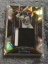 Daz Cameron 2021 Panini Select Rookie Jumbo Patch RJS-DC Cracked Ice /25 Tigers