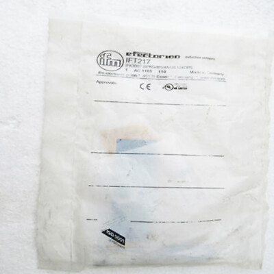 IFM  IFT217 Inductive Sensor Threaded Type 10...30 DC PNP New  KD