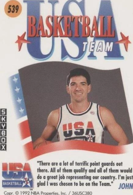 1991-92 Skybox - John Stockton #539 - 2 of 2