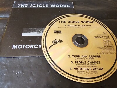 ICICLE WORKS (THE) - MOTORRADFAHRER (1990) CDS (CBS): FAST NEUWERTIG