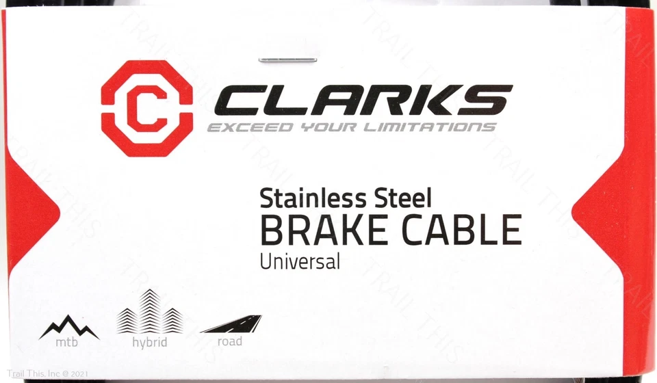 Kit universal de cable de freno y carcasa para bicicleta de carretera/MTT Clarks Foto 4 de 4