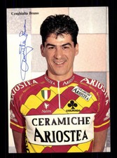 Bruno Cenghialta Autogrammkarte Original Radfahren + G 23859