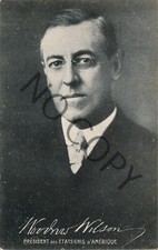 Photo PK Thomas Woodrow Wilson US-American Politician L1.74