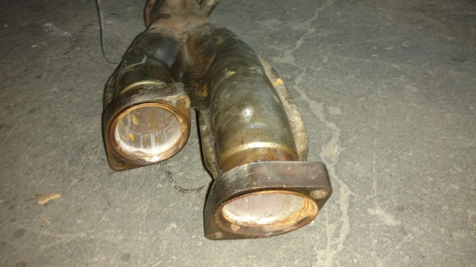 LAMBORGHINI MURCIELAGO LEFT SIDE EXHAUST UNION PIPE OEM 07M133775