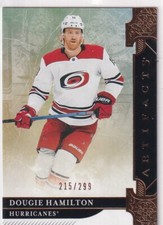19/20 UD ARTIFACTS DOUGIE HAMILTON BRONZE BASE PARALLEL /299 #14
