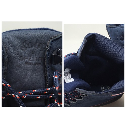 Botas altas de cuero Sperry Saltwater EDICIÓN LIMITADA para mujer azul pato, talla 8,5 - Imagen 12 de 15