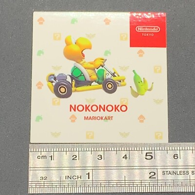 Nokonoko Mario Kart Nintendo Tokyo Sticker Seal | eBay