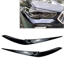 Front Fog Light Lamp Eyebrow Cover Trim Black For Bmw X5 2018-2022 X6 2019-2022 Front Fog Light Lamp Eyebrow Cover Trim Black For Bmw X5 2018-2022 X6 2019-2022