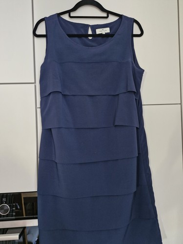 Abito da sera donna Tom Tailor blu scuro primavera/estate moda moda taglia 40 - Foto 3 di 11