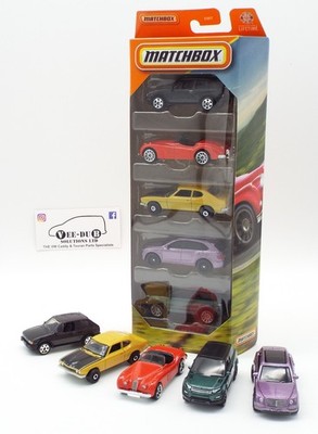 Matchbox British Roadways 5 Stück 2026 NEU! Versiegelt Fiesta Xr2 Capri Evoque Jaguar