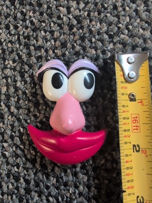 Mrs. Potato Head eyes nose Red lips clip on Combo Part  vintage